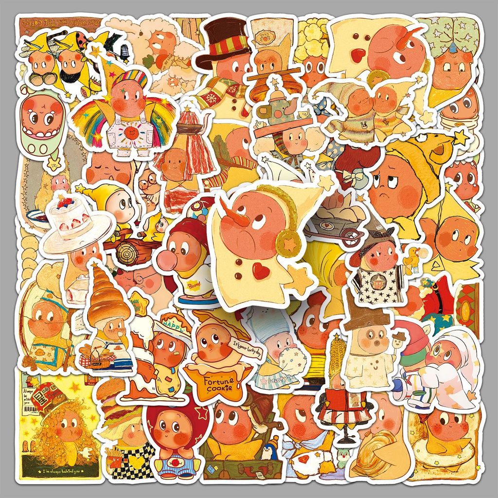 [ 50 ] สติ๊กเกอร์ Twinkle การ์ตูนน่ารัก ขายด่วน แบรนด์เทรนด์กันน้ําตกแต่งแก้วน้ํา เคสมือถือ สติ๊กเกอร์