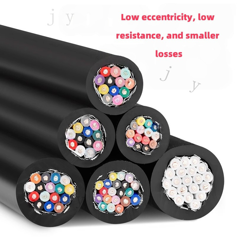 RVVP สายชิลด์ (100 ม.) สายสัญญาณควบคุม 5-24 Cores 0.15-0.75mm2 G6U6