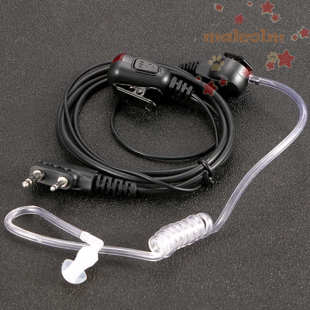 MALCOLM FBI สไตล์ใหม่มาใหม่ Talkabout วิทยุ Talkie 2 Pin Earpiece
