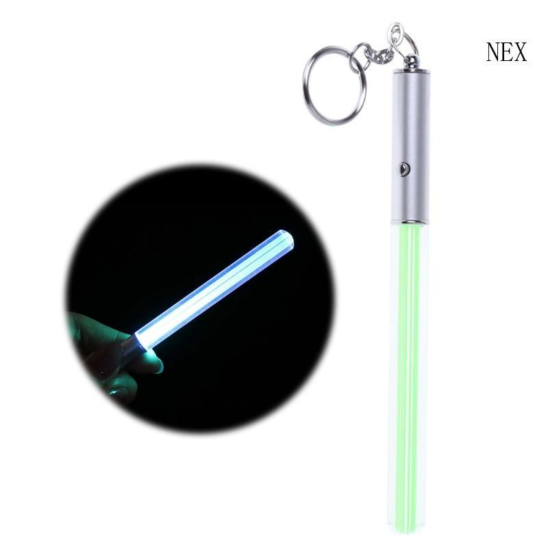 NEX Glow Pen Flash ไฟฉาย Magic Wand Stick Lightsaber LED Light Glow Stick พวงกุญแจ