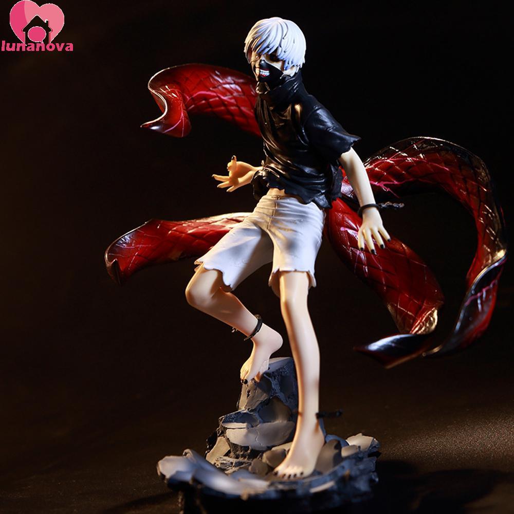 LUNANOVA Ken Kaneki รูปตกแต่ง Good PVC ของขวัญของสะสม Action Figure
