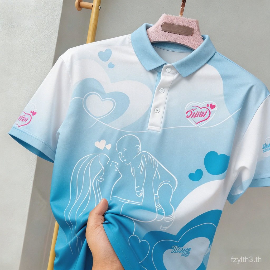 2026เสื้อโปโลแห้งเร็วธีมวันแม่ไทยป่าอ่อนลายดอกไม้ลุคสดใสช่วยให้คุณดูหนุ่มดีไซน์เรียบง่ายไม่สามารถน่าเบื่อรหัส02