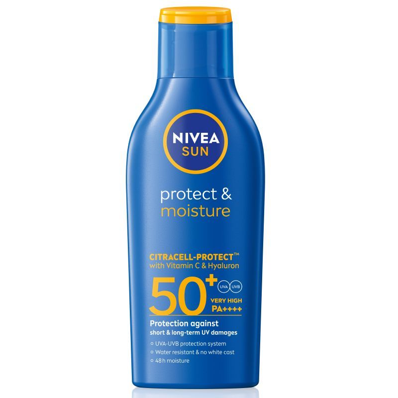 นีเวียซันโลชั่นทาตัวSPF50 125มล. Nivea Sun Lotion Body SPF50 125ml. [หมายเลขบาร์โค้ด 4005808516421]