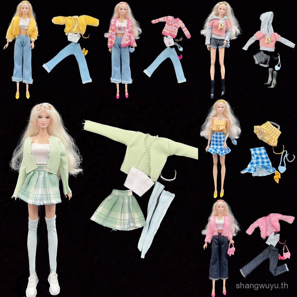 สินค้าใหม่ 28-30 ซม.ซื้อ 2 แถม 1 Kerr 6 คะแนน Baby Xinyi Supermodel แฟชั่น Playhouse เสื้อผ้าไม่มีตุ