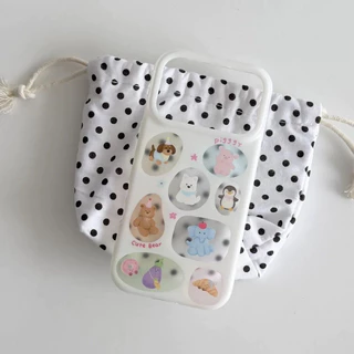 แท็กสัตว์ขนาดเล็ก IPhone17PROMAX เคสโทรศัพท์ 16/15/14/13promax ฝาครอบป้องกันซิลิโคน