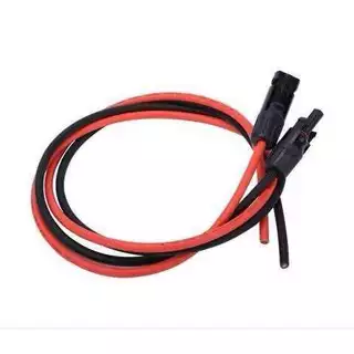UORRIS MC4 Connector ขนาด4.0mm.sq ดำ/แดง ยาวเส้นละ 1-15 เมตร(มีให้เลือก) สาย PVแท้ 100% พร้อมเข้าหัว MC4 สายไฟโซล่าเซลล์