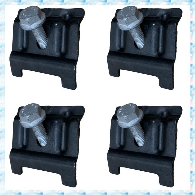 [RQMU] 4X 1J0803219 ขายึดแบตเตอรี่ยึดลงแคลมป์สําหรับ CC 6R Golf MK4 MK5 B6 Q3