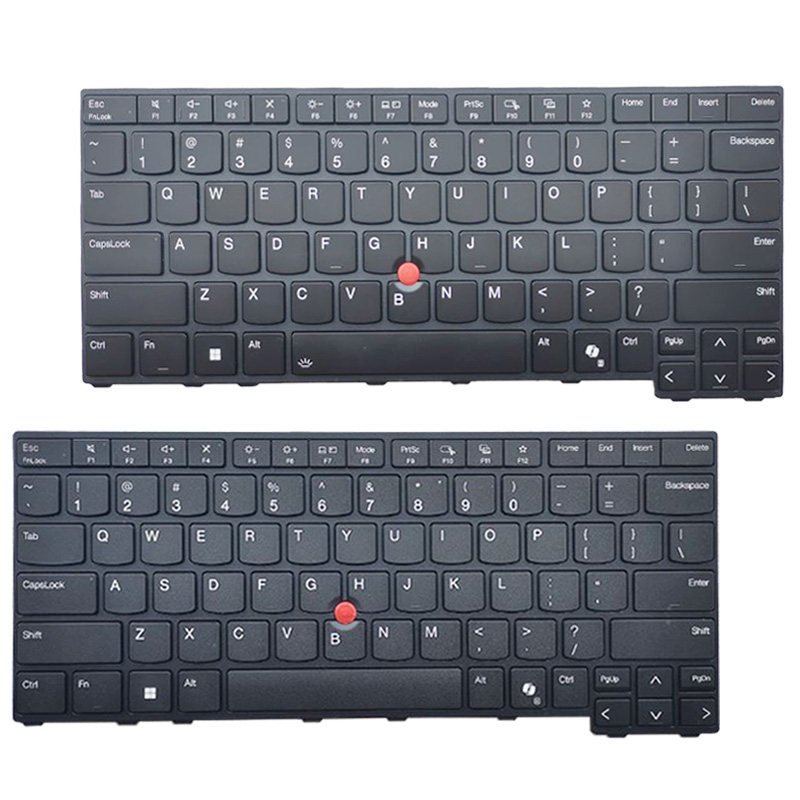 [คลังสินค้าพร้อม] เหมาะสําหรับ Lenovo ThinkPad T14 Gen5 Gen6 P14S L14 Gen5 Gen6 คีย์บอร์ดเรืองแสง