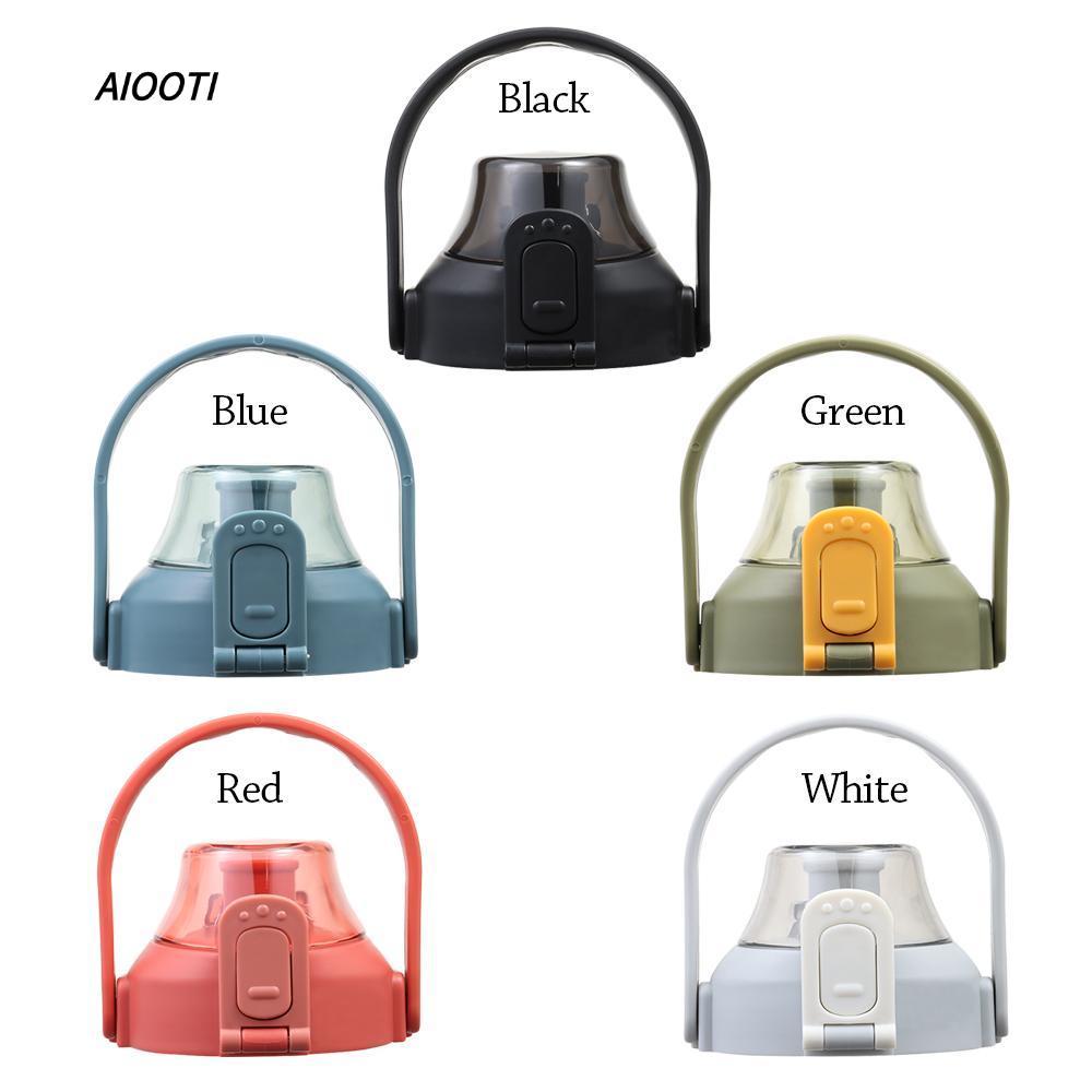 AIUTI 1 ชิ้นฝาขวด, อุปกรณ์เสริมขวดไม้หมวก, ทนทานพร้อมที่จับ Universal Splash Proof ถ้วยฝาปิดสําหรับ 1000/1200/1500/1800ml