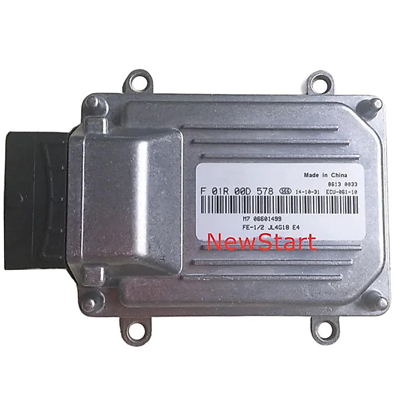 F01R00D578 ใหม่เครื่องยนต์รถยนต์คอมพิวเตอร์ชุดควบคุมอิเล็กทรอนิกส์ ECU F01RB0D578 06601499 JL4G18 สํ