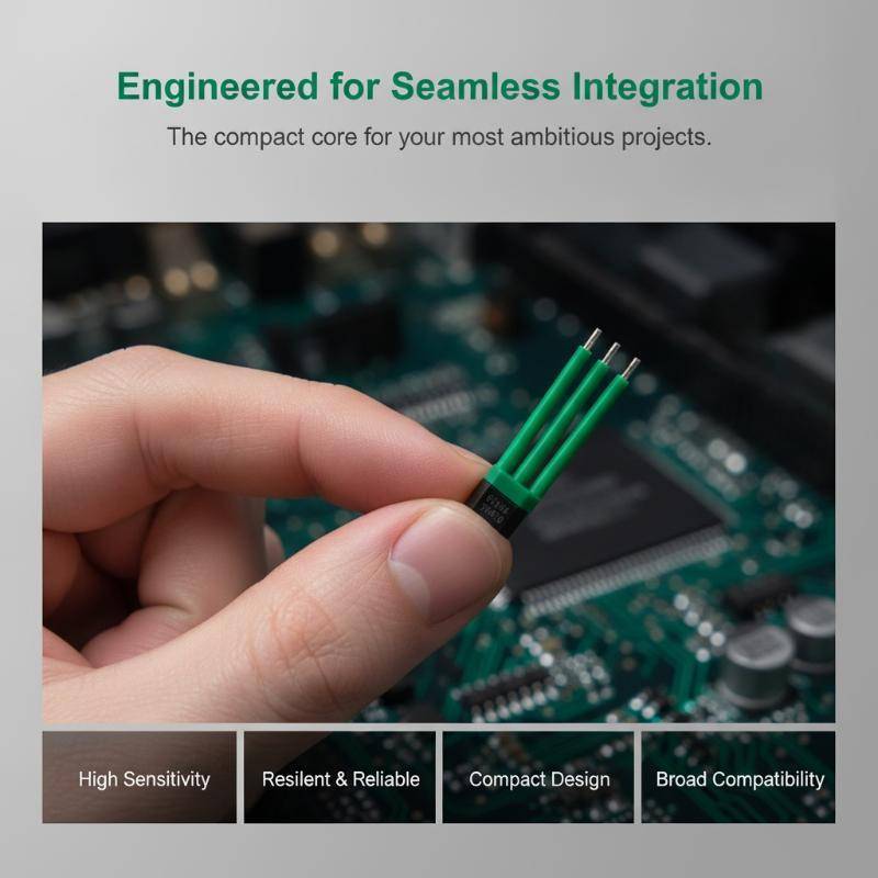 XO94BSY 3-Pin 615HA Bipolar Hall Effect Sensor แรงดันไฟฟ้าสูงทน Hallponent สําหรับหุ่นยนต์ R & D ใช้