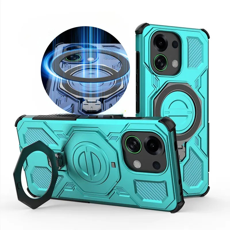 Hard PC สําหรับ OPPO K13 Turbo/Turbo Pro แม่เหล็กไร้สายชาร์จสําหรับ K13Turbo K13TurboPro ทหารเกรดเกร