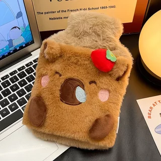 กระติกน้ําร้อนการ์ตูน Capybara PVC 500ml Reusable Warm Cold Therapy ประจําเดือนบรรเทาอาการปวด
