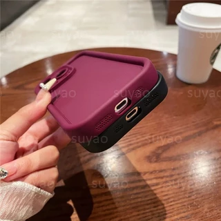 สําหรับOppo A6C 2026 ซิลิโคนเหลวเคสโทรศัพท์หรูหราสีทึบปลอกOppoA6Cกันกระแทกป้องกันปกหลัง