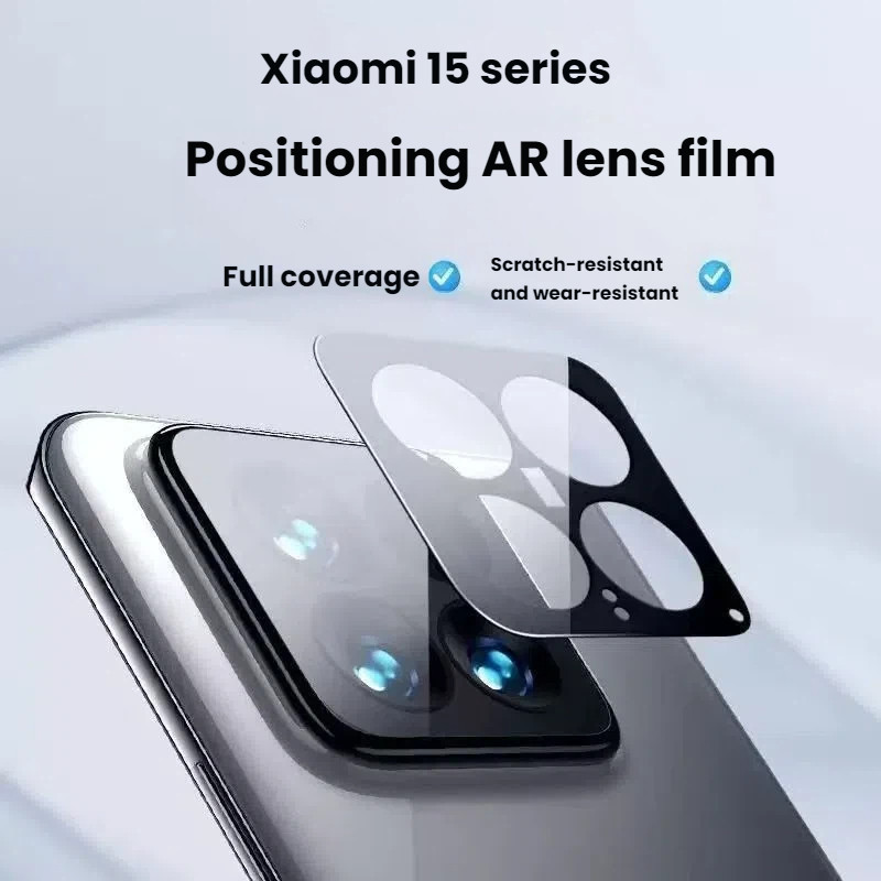 ผ้าไหมสีดําพิมพ์กล้องเลนส์กระจกนิรภัยสําหรับXiaomi 13T 13T Pro 13 Ultra 14 14 Pro 14 Ultra 14T 14T P