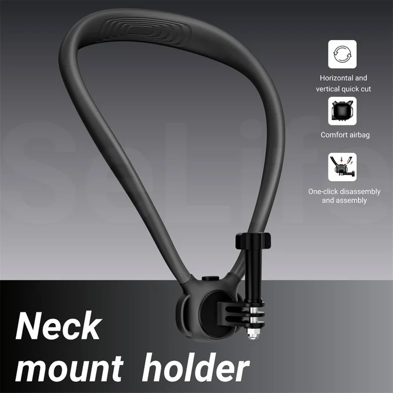Quick-Release ซิลิคอนคอ Mount Magsafe คอผู้ถือโทรศัพท์สําหรับ Gopro Hero13 12 11 10 9 DJI OSMO Action 5 4 3 Insta360 X4