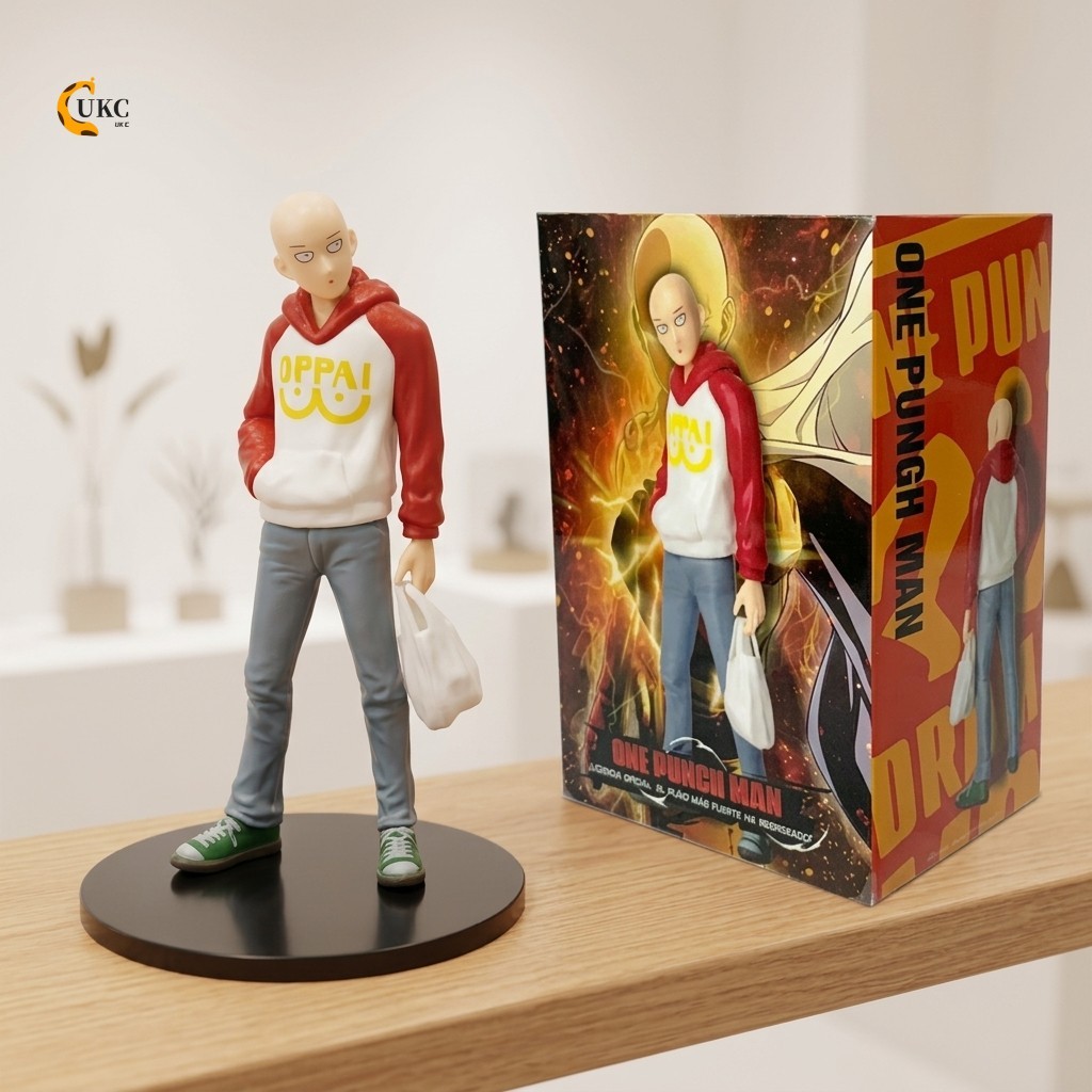 One Punch Man ไซตามะ Genos PVC Action Figure อะนิเมะรุ่นสะสมของเล่น Desktop Decor