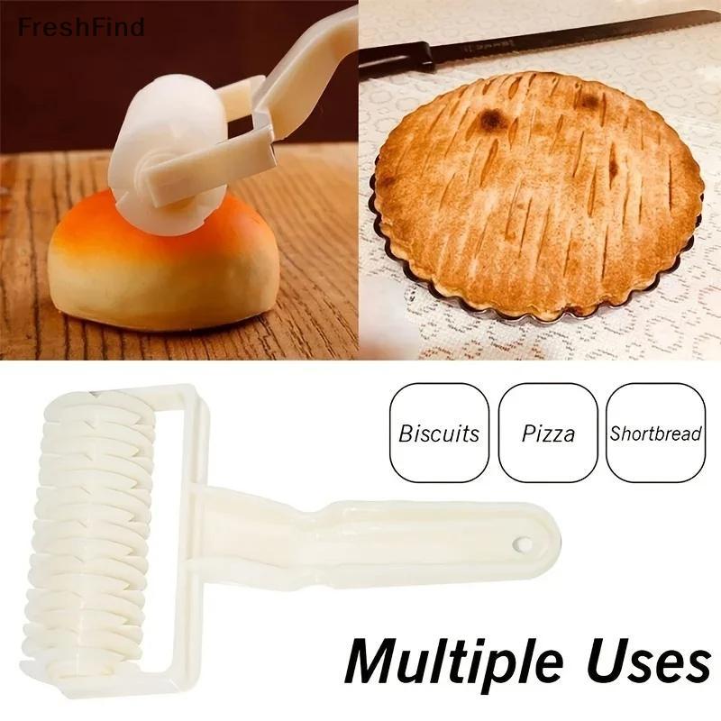 Pastry Lattice Roller Cutter พาย Pastry Dough F Ondant พิซซ่าเค้กเครื่องตัด Roller Home Kitchen Baki