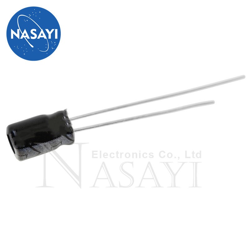 5 ชิ้น In-line electrolytic capacitor 25V470UF 25V 470UF ส่วนประกอบอิเล็กทรอนิกส์