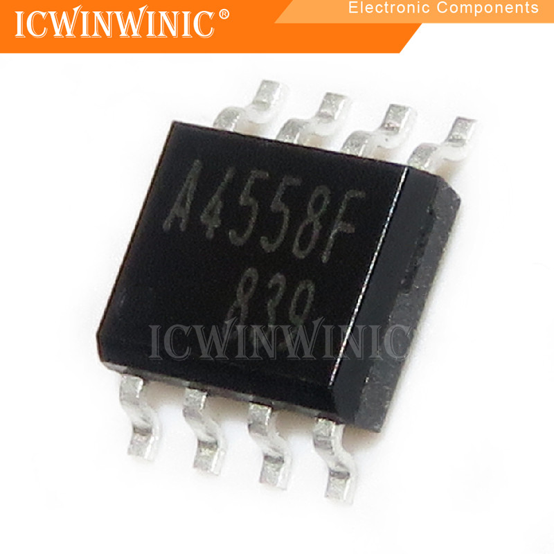 5 ชิ้น KIA4558F A4558F A4558 SOP-8 ส่วนประกอบอิเล็กทรอนิกส์