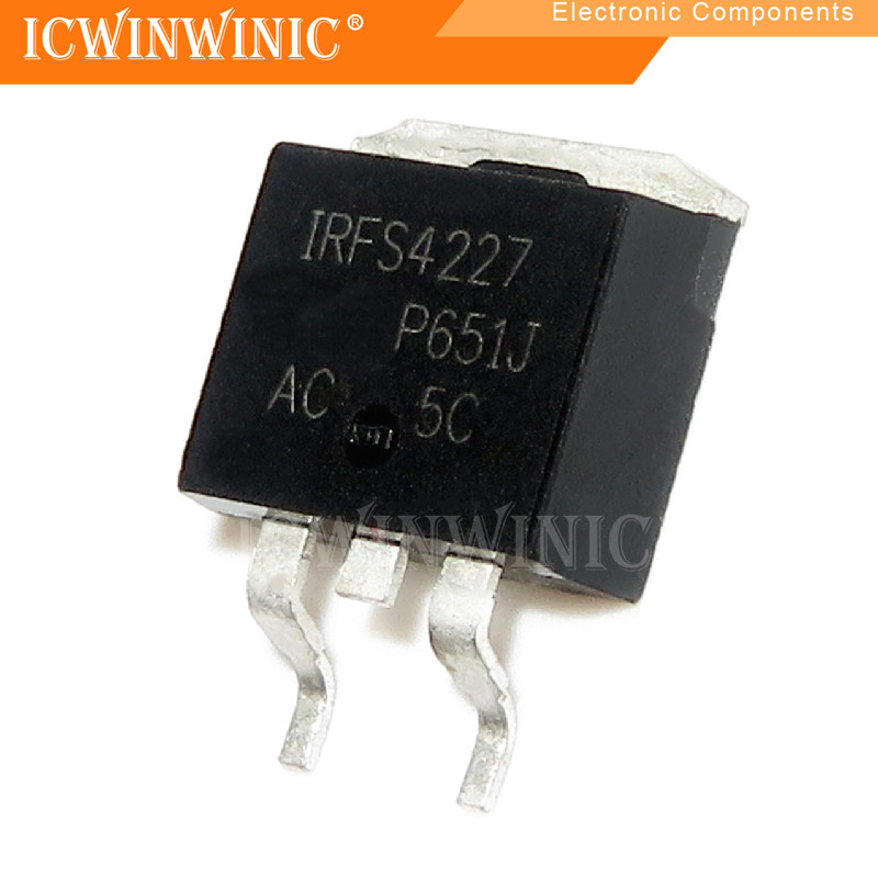 5 ชิ้น IRFS4227 FS4227 TO-263 วงจรรวม IC