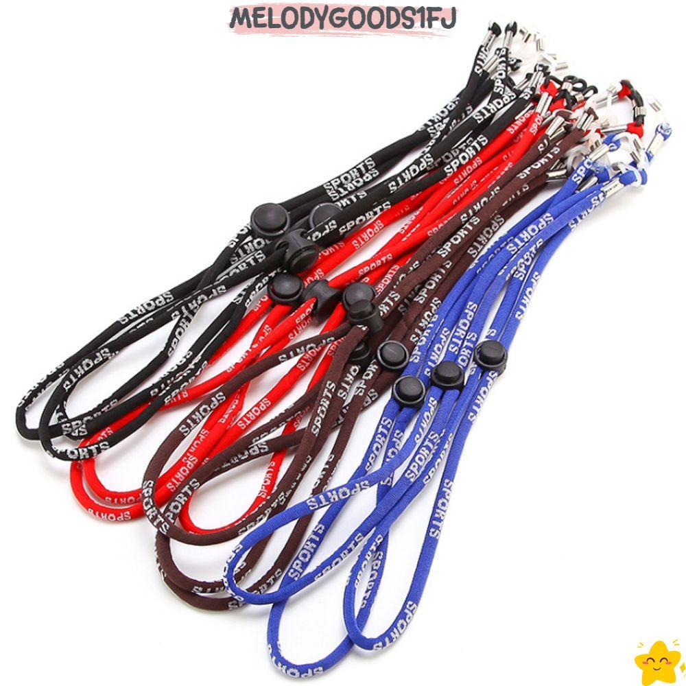 MELODYGOODS1FJ เชือกแว่นตาทนทานโซ่แว่นตาลื่นกีฬาสายคล้องคอ