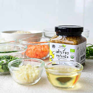 LUMLUM-Organic Soy Been Paste 200 g. /เต้าเจี้ยว ปรุงรส ออร์แกนิค 200 กรัม