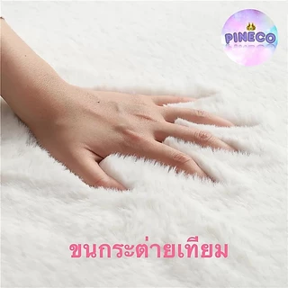 🔥videoลด30%🔥 พรมขนแกะเทียม พรมขนยาว พรมขนมิ้งค์ พรมขนนุ่ม พรมปูเก้าอี้ พรมปูโซฟา มีหลายสี หลายขนาด