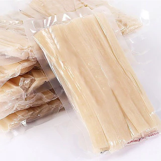 เส้นหนึบสุกี้จีนมันม่วง หนานุ่มเคี้ยวหนึบอร่อย ติดทอปรายการโชว์กินอาหาร (180 g)เส้นมันเทศ เส้นแบนใหญ่ เหนียว นุ่ม หนึบ