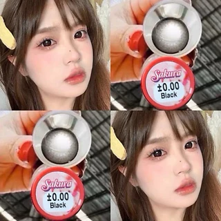 บิ๊กอายสีดำ Big eye Black คอนแทคเลนส์ ตาโตตาสวย ค่าสายตาปกติ