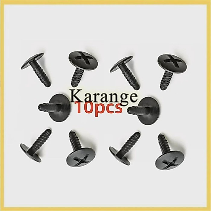 10x 7H0915450 for VW Volkswagen T5 Transporter LT Headlight Engine Battery Grille Cover Screws New