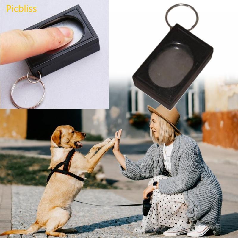 Picbliss 4PCS Pet Training Clickers สําหรับการเรียนรู้อย่างรวดเร็วของการออกแบบ Instructs พื้นฐาน Poc