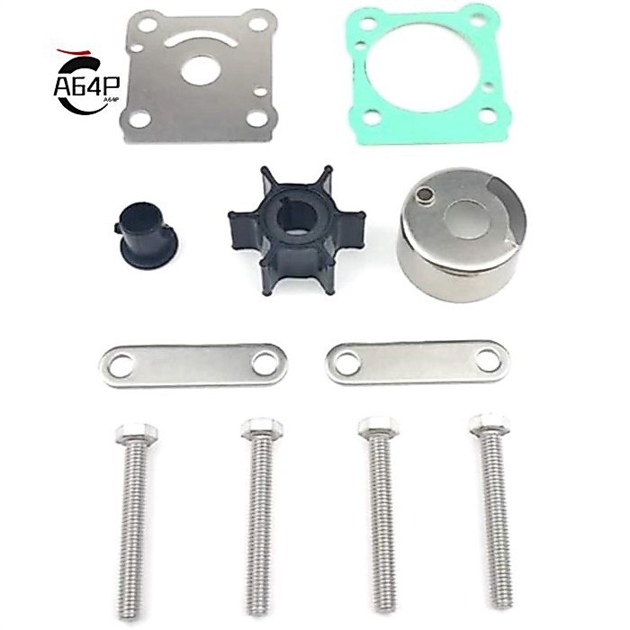 A64P-6G1-W0078-A1 Water Pump Impeller Repair Kit For Yamaha Outboards 6HP 8 HP 6G1-W0078-00 6G1-W00