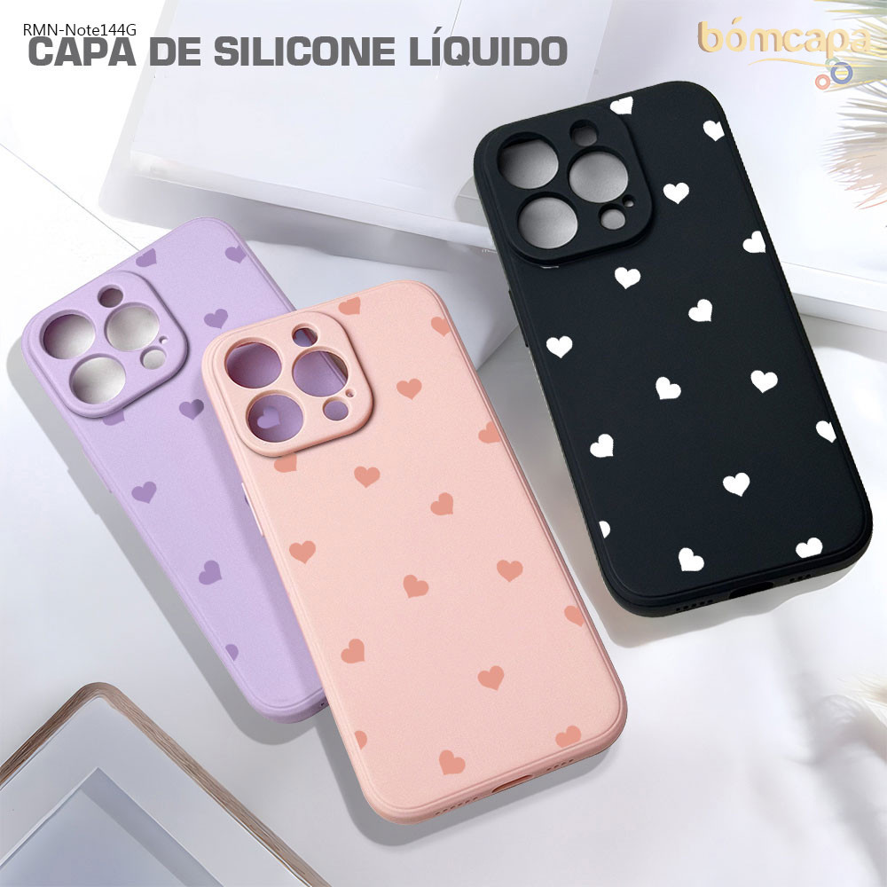 เหมาะสําหรับ Xiaomi Redmi หมายเหตุ 14 13 12 11 8 10 11S 10S Pro 4G 5G ซิลิโคนป้องกันเคสโทรศัพท์ 0018