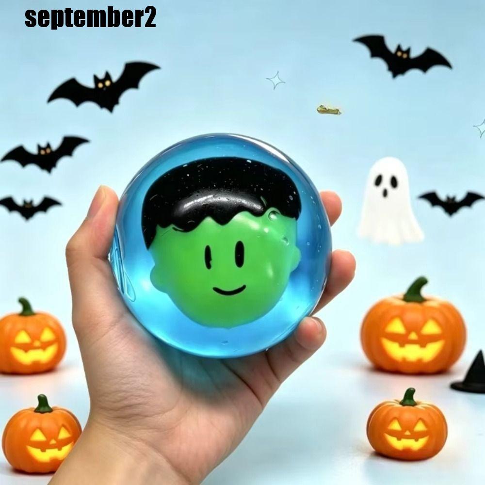 SEPEMBER Stress Ball, Rebound Squeeze Maltose Stress Ball, Halloween Super Soft Maltose Bat Shape Pi
