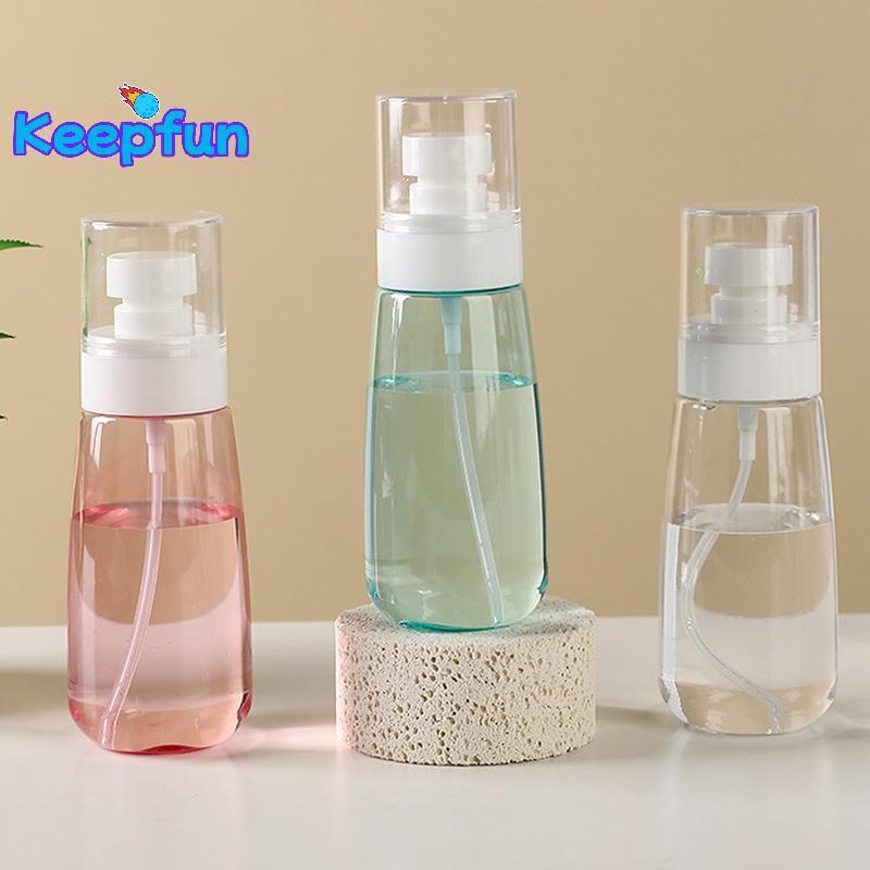[Keepfun] 30ml/60ml/100ml Fine Mist Bottle Plastic Bottl Lotion Pump Travel Perfume Water Bottles Re