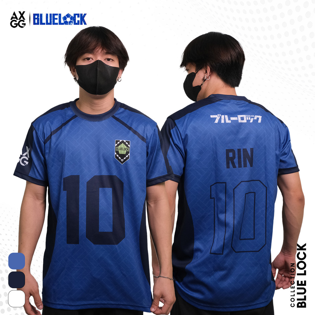 เสื้อยืดอนิเมะ Axgg " Blue Lock "