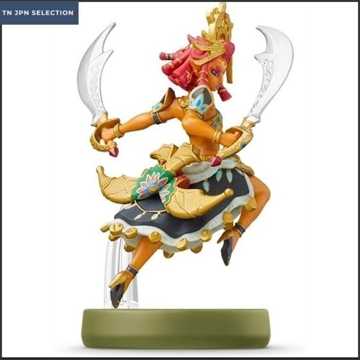 Nintendo Switch amiibo Riju Sidon Tulin Yunobo Zelda TotK with Amazon Japan Limited Stickers Japan