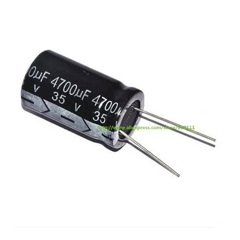 50PCS 4700uF 35V 35V4700UF 105C Radial Electrolytic Capacitor 18x30 มม.