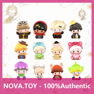 P POPMART DIMOO WORLD x PIXAR Co-Branded Series กล่องปริศนาตุ๊กตาน่ารัก