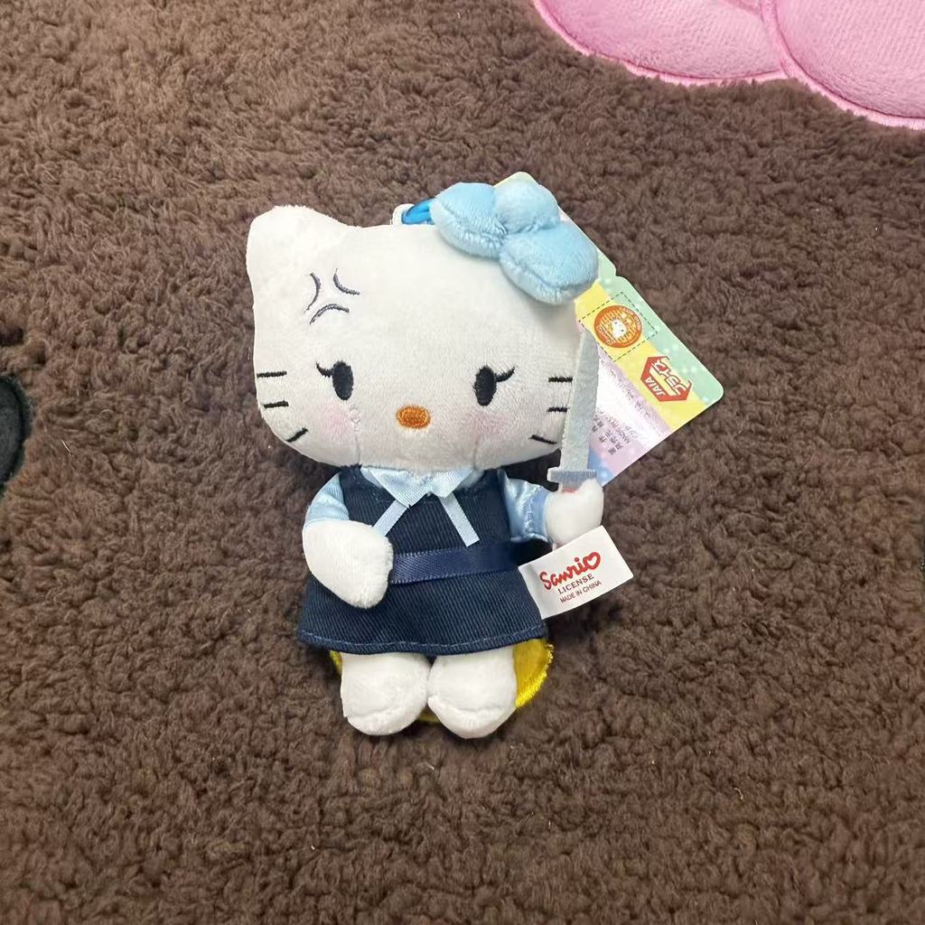 Dagger Little Dagger Hello kitty Girl Schoolbag Jewelry Cute Bag Pendant Plush Doll Small Doll kt
