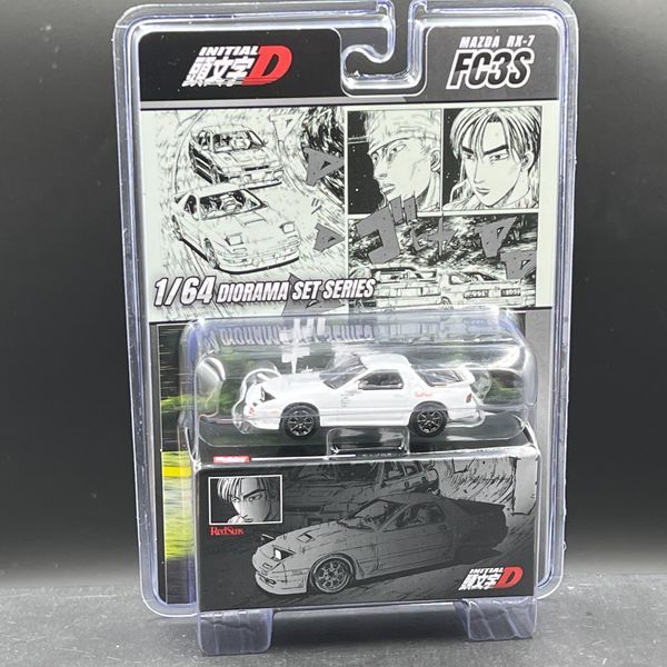 Hobby Japan 1:64
MAZDA RX-7 (FC3S) RedSuns Initial D
Ryosuke Takahashi VS Kyoichi Sudou
