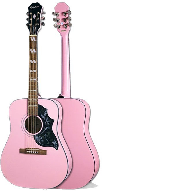 Epiphone กีตาร์ ej200 Hummingbird นกเขา Pigeon j45 เต็มเดี่ยว Yipufeng กีตาร์อะคูสติกกีตาร์ Gupson