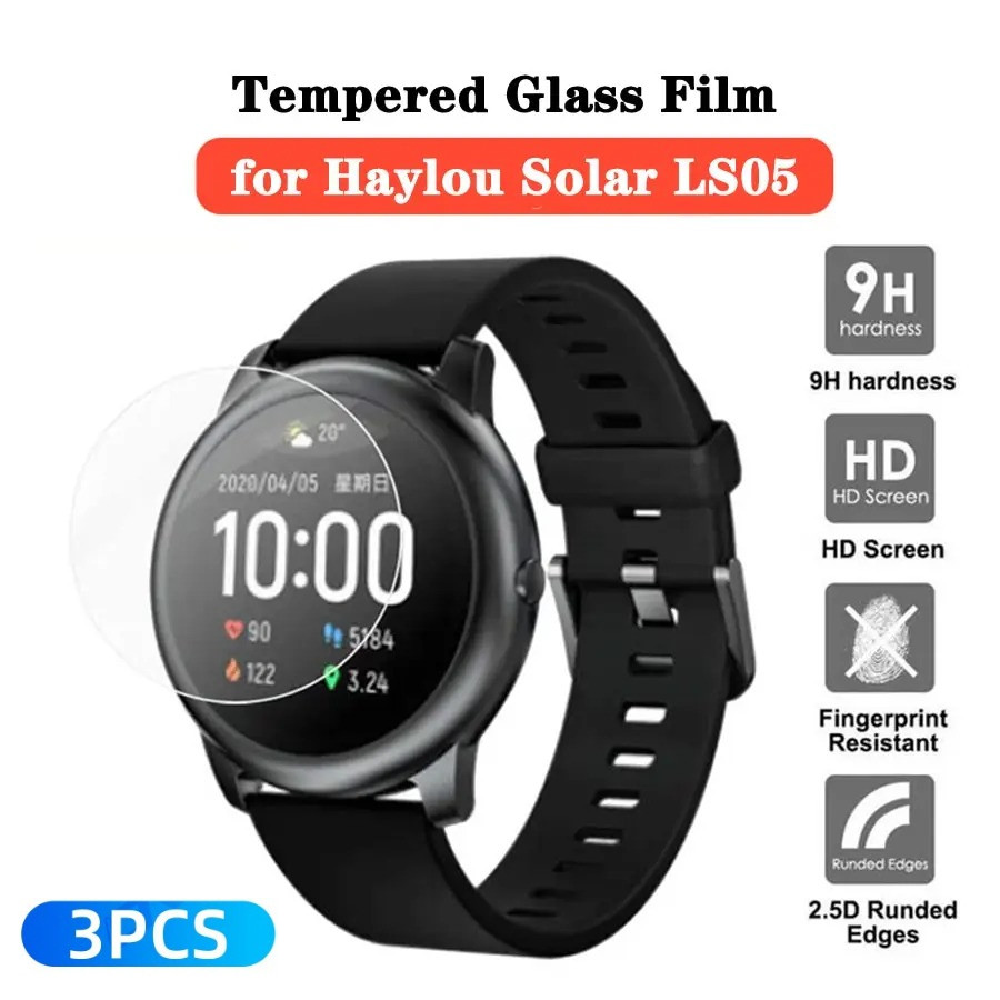 สําหรับ Haylou R8 LS16 Solar Plus RT3 LS10 RT2 3 ชิ้น 9H สมาร์ทนาฬิกาป้องกันหน้าจอสําหรับ Haylou LS0