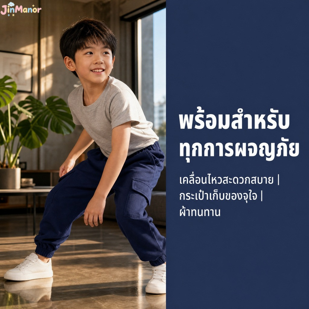(จัดส่งในพื้นที่) หลวมระบายอากาศหลายสีตัวเลือกทุกวันเดินทางเด็กสวมใส่กางเกงคาร์โก้