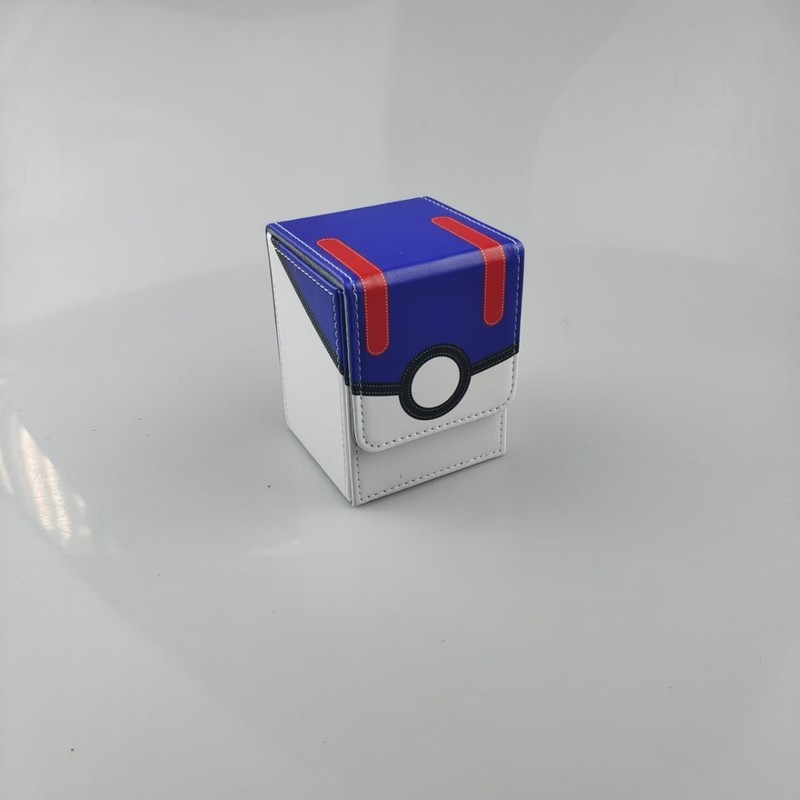 ใหม่ Pokémon Card Box Pokémon Storage Book Card Game Box Card Storage Box