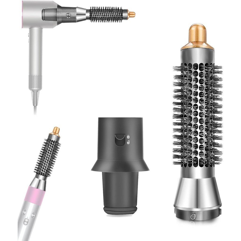 แปรงเพิ่มปริมาณ ขนาดเล็ก 20 มม. และอะแดปเตอร์สําหรับเครื่องเป่าผม Dyson Supersonic HD01 HD02 HD03 HD