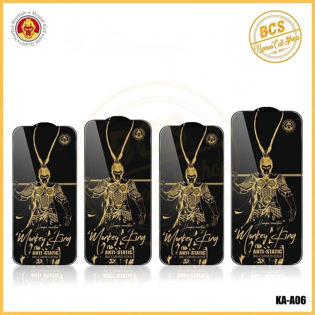 BCS - [MINIMAL 10 ชิ้น] KA - A06 TEMPERED GLASS MONKEY KING FOR INFINIX SMART 3 PLUS 45 6 6 NFC 6 HD