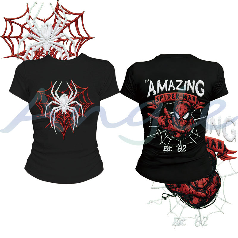 (COD) Angle Official เสื้อยืดผู้หญิงผ้ายืดแขนสั้นทรงเข้ารูป 