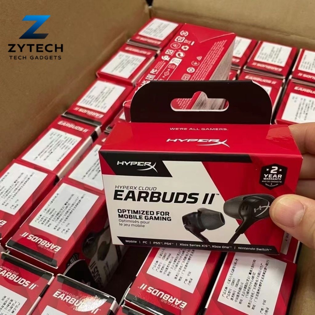 ​หูฟังเกมมิ่ง HyperX Cloud Earbuds II